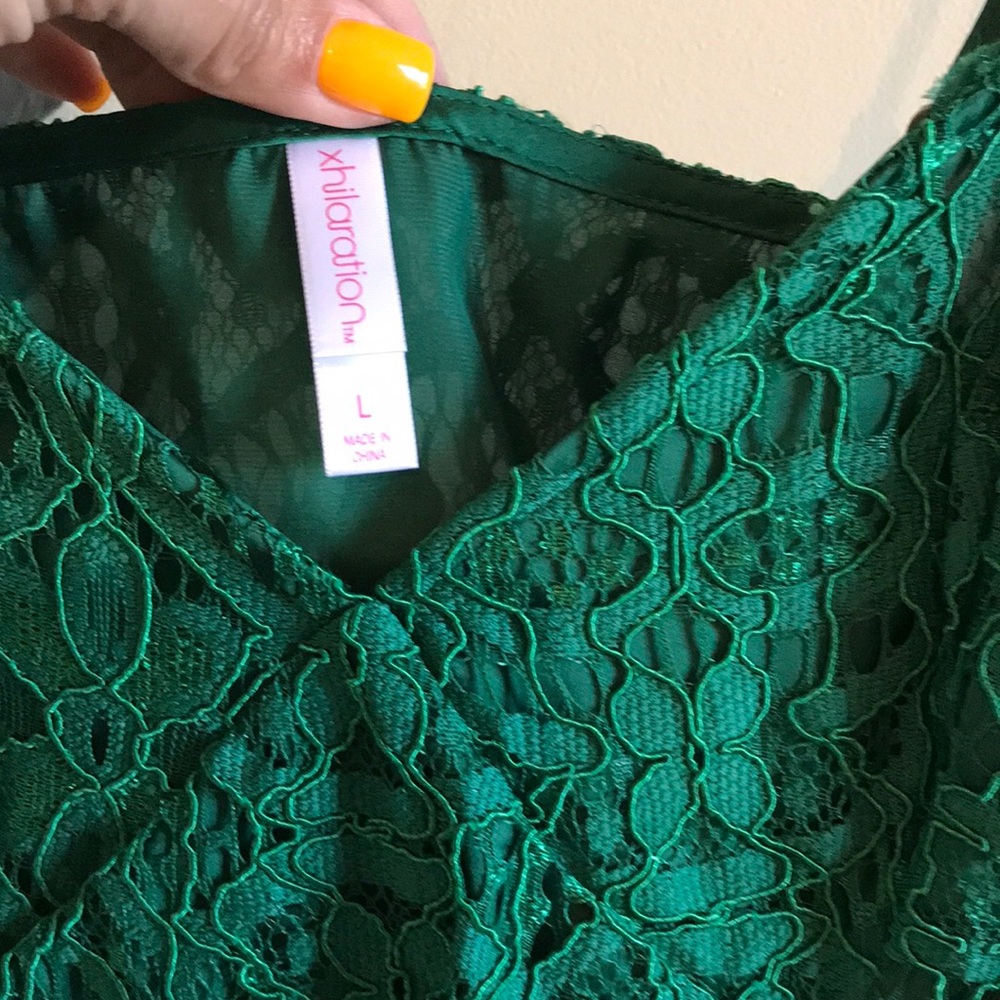 Xhilaration Lace Top NWOT - Picture 2 of 4